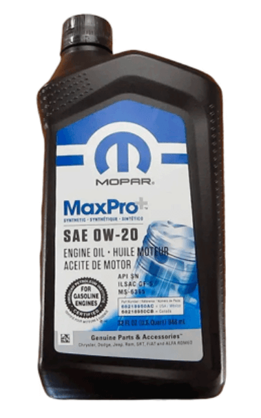 زيت مكينة موبار- 0w20-o let spare