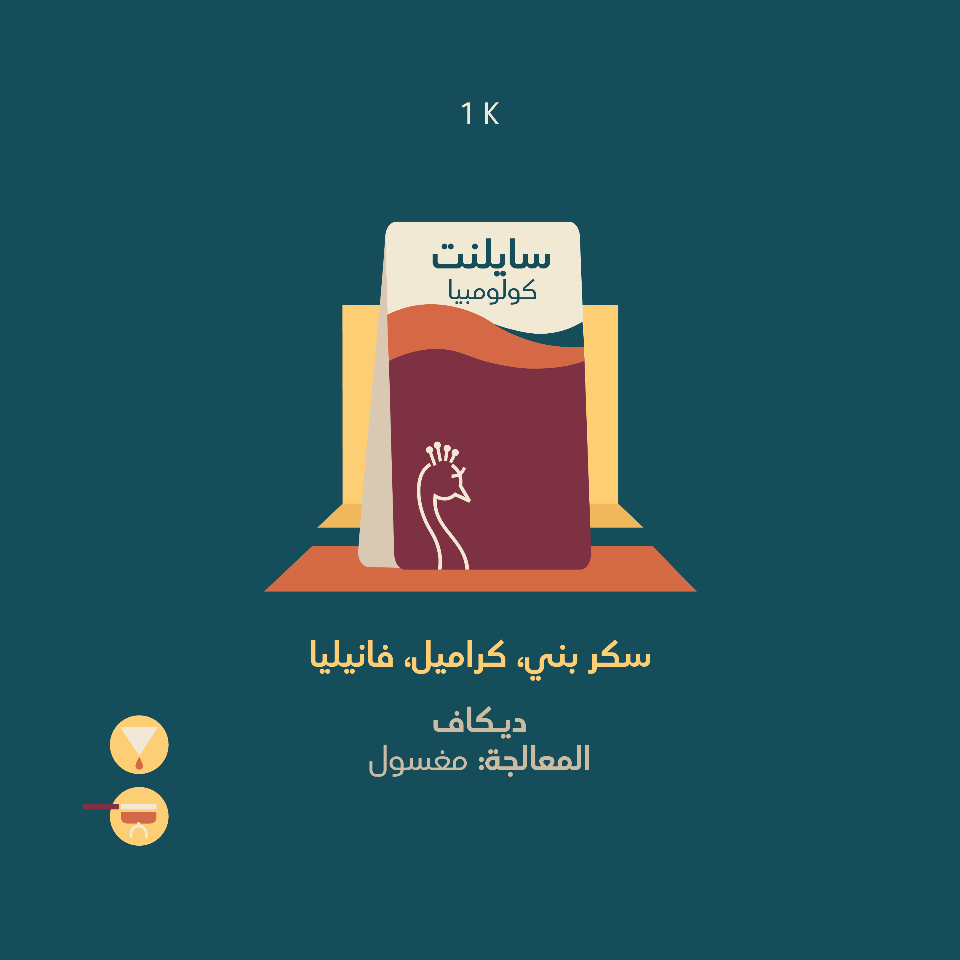 سايلنت ( ديكاف منزوعة الكافيين ) - كولمبيا 
