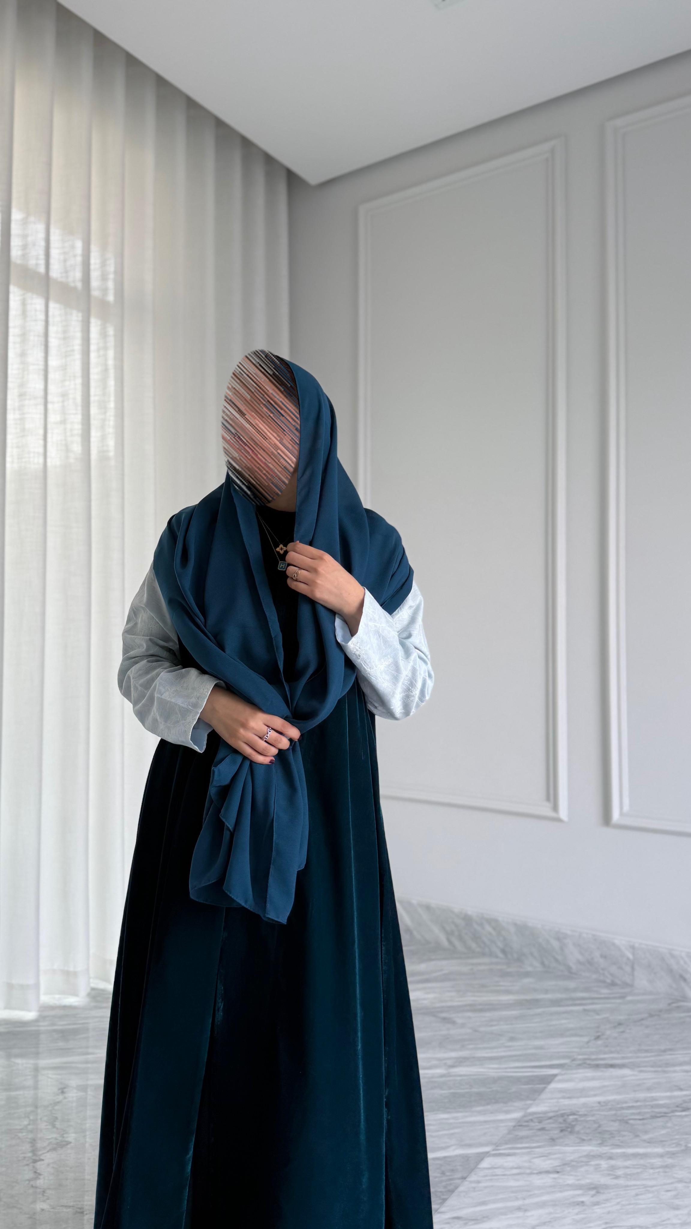 Ocean Breeze Abaya