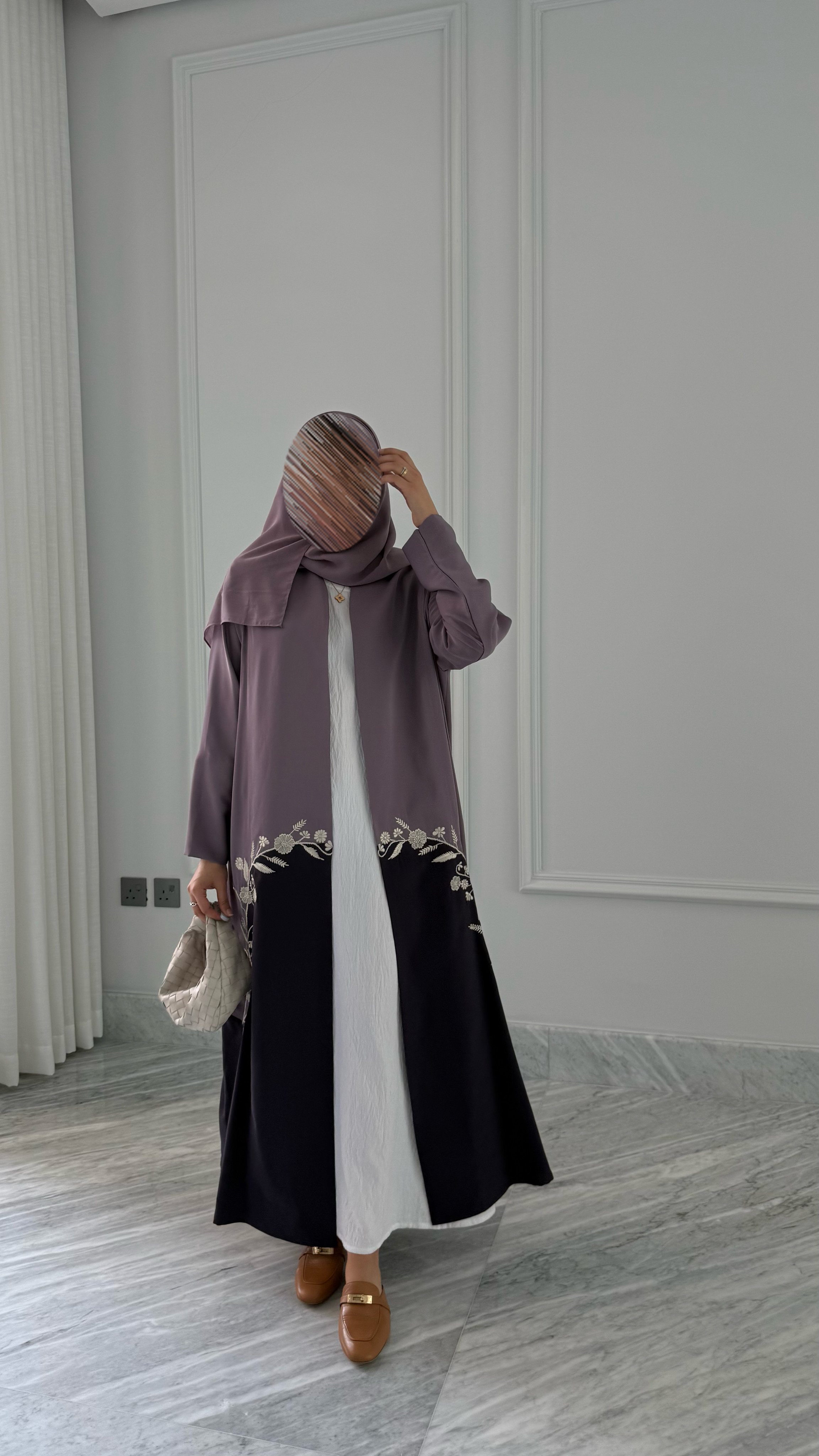 Light purple and dark purple 