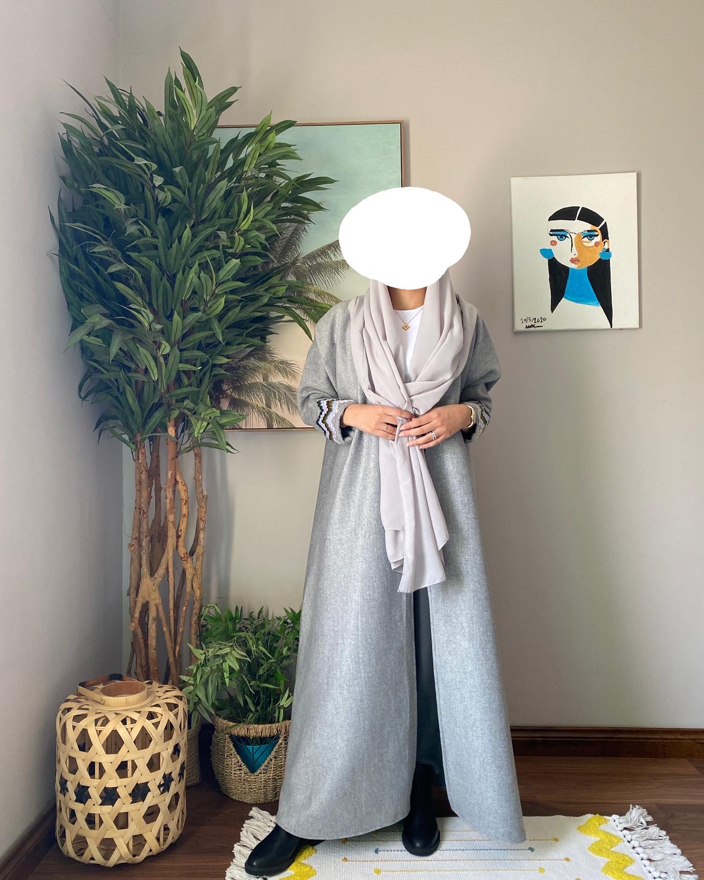Winter abaya 