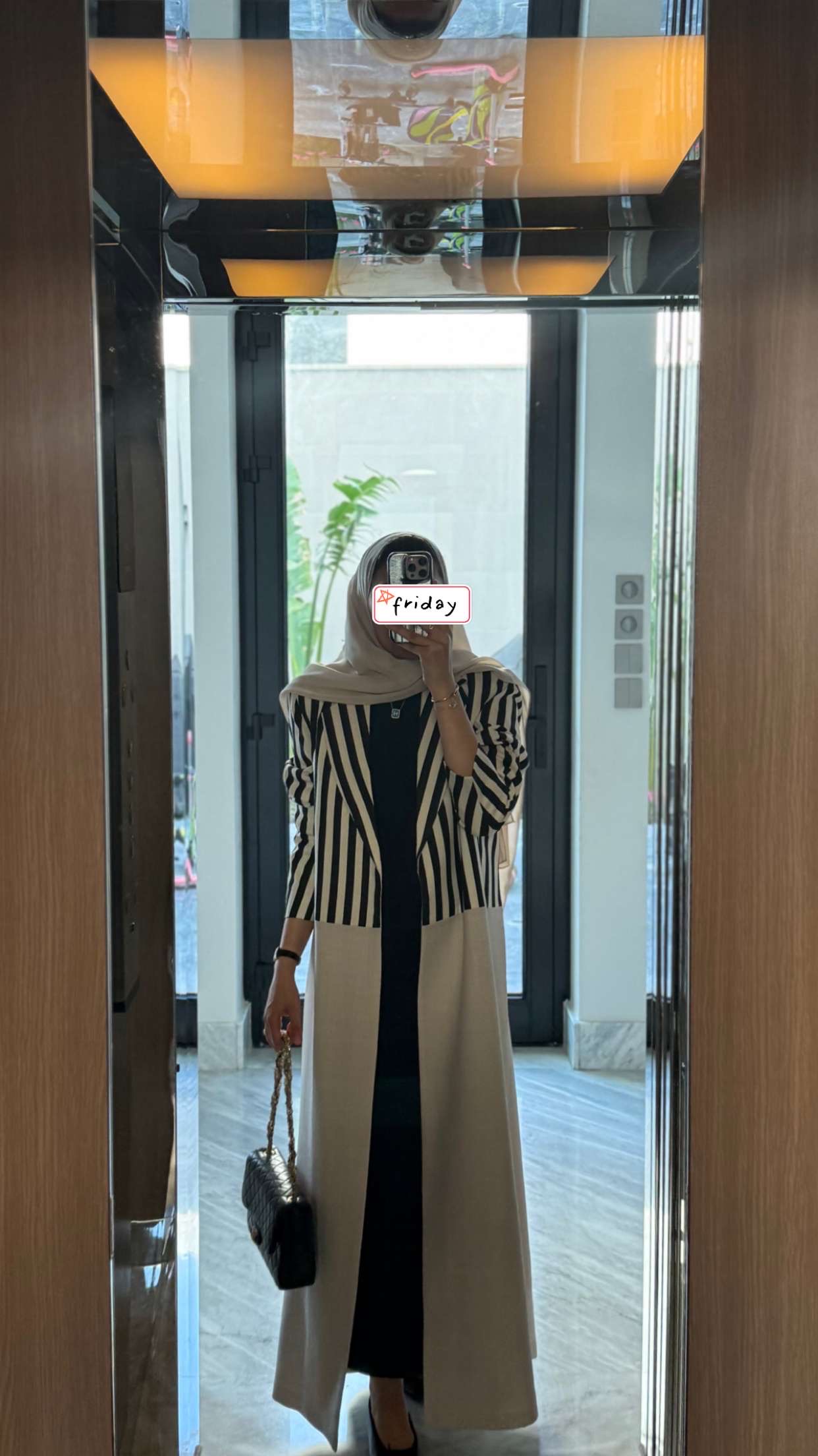 Zebra Abaya