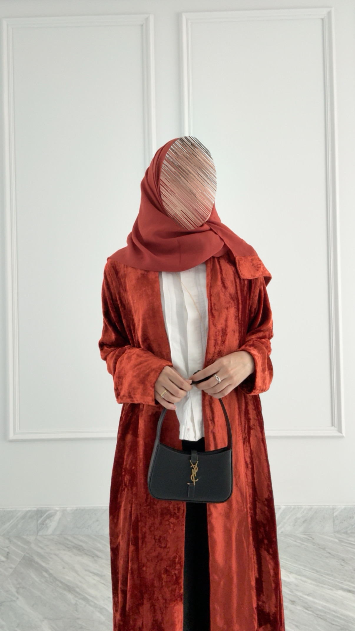velvet abaya