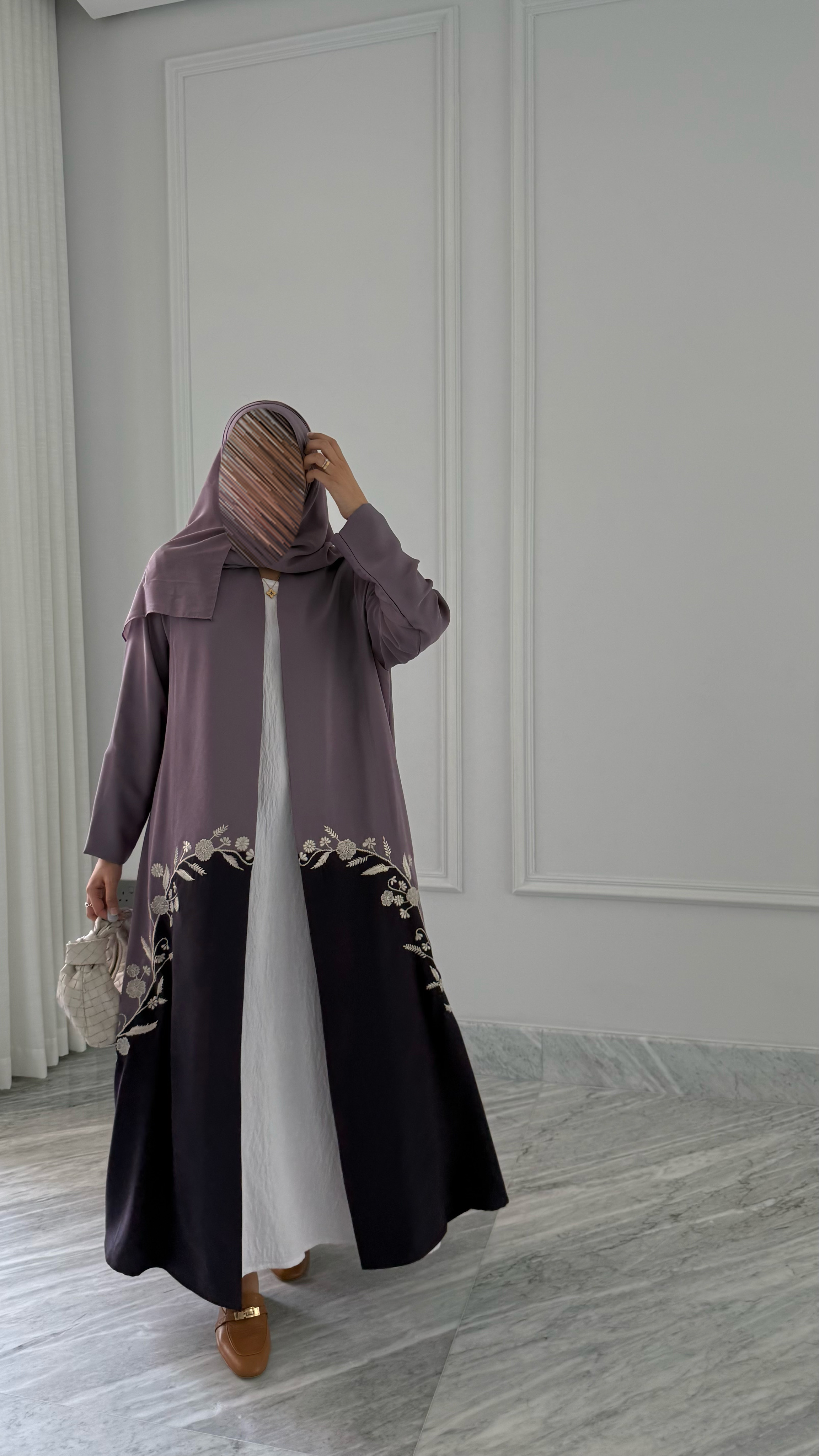 Light purple and dark purple 