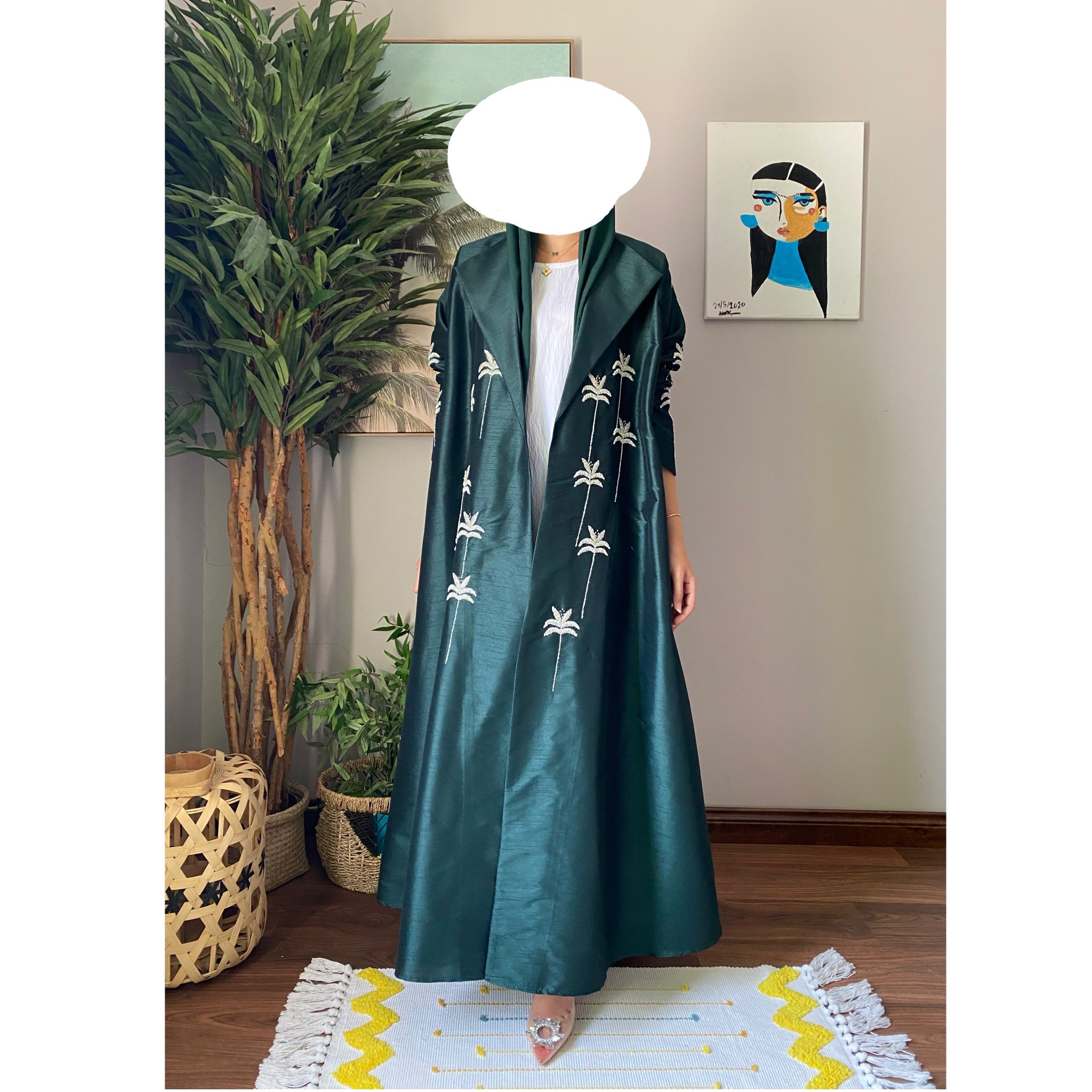 National Day Abaya💚. 