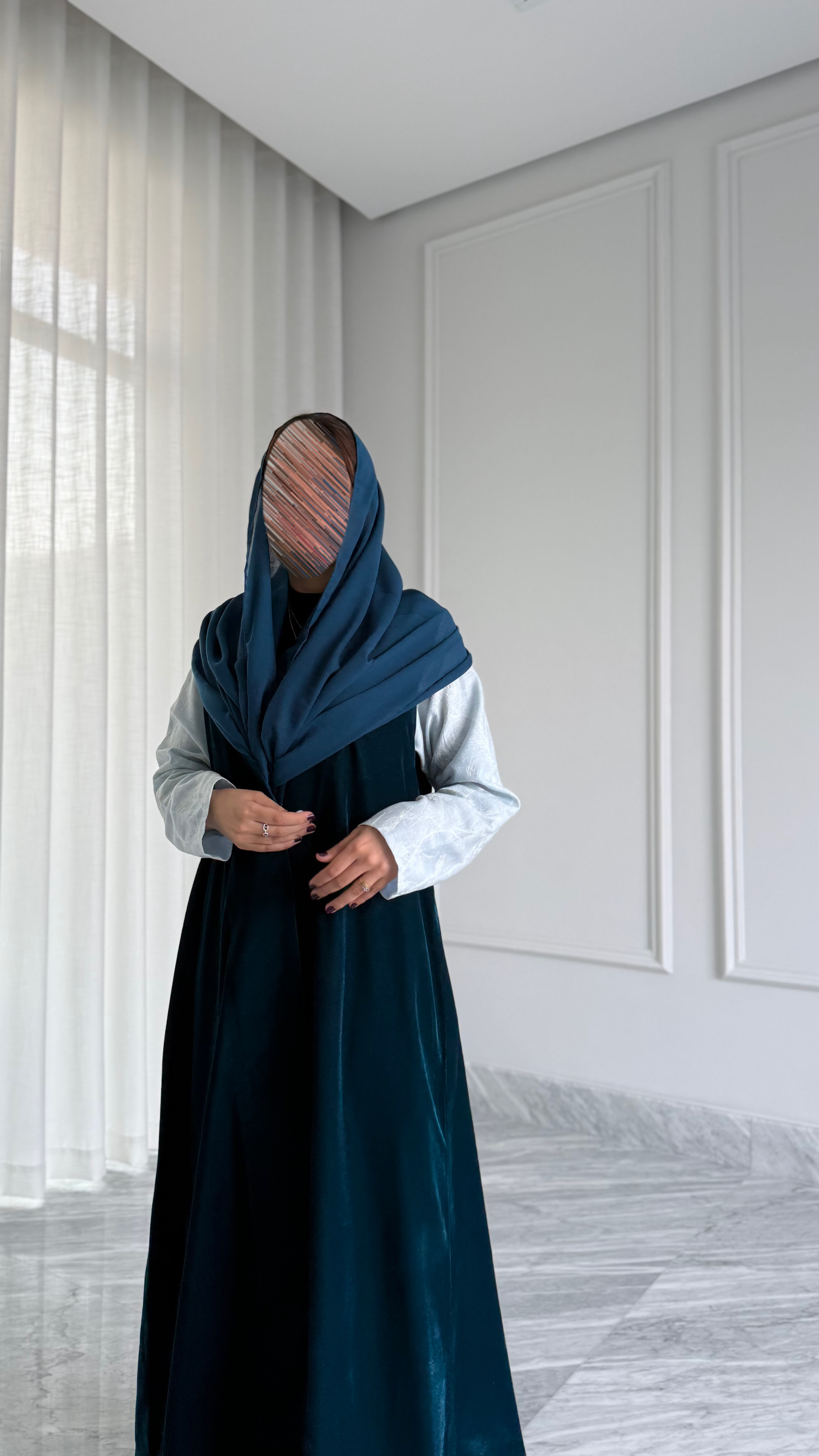 Ocean Breeze Abaya