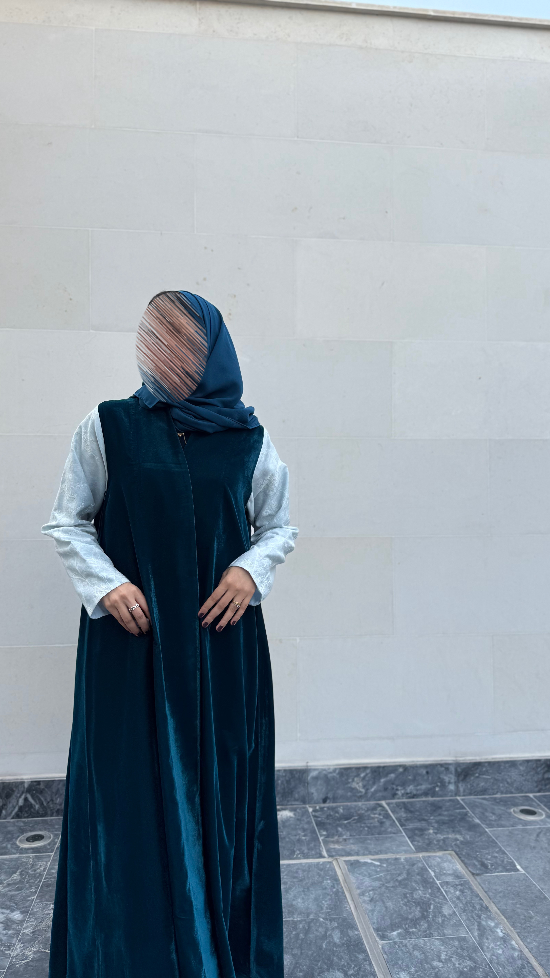 Ocean Breeze Abaya