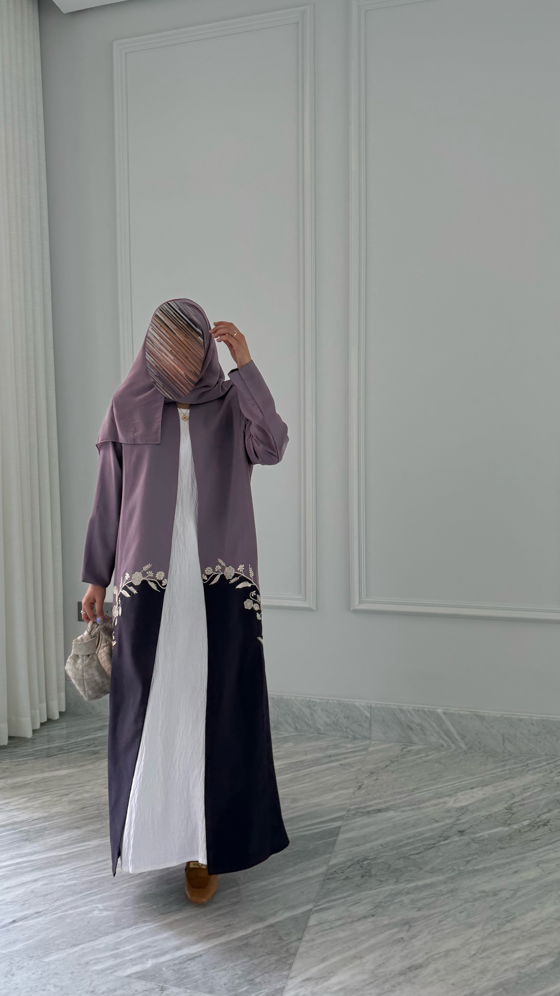 Light purple and dark purple 