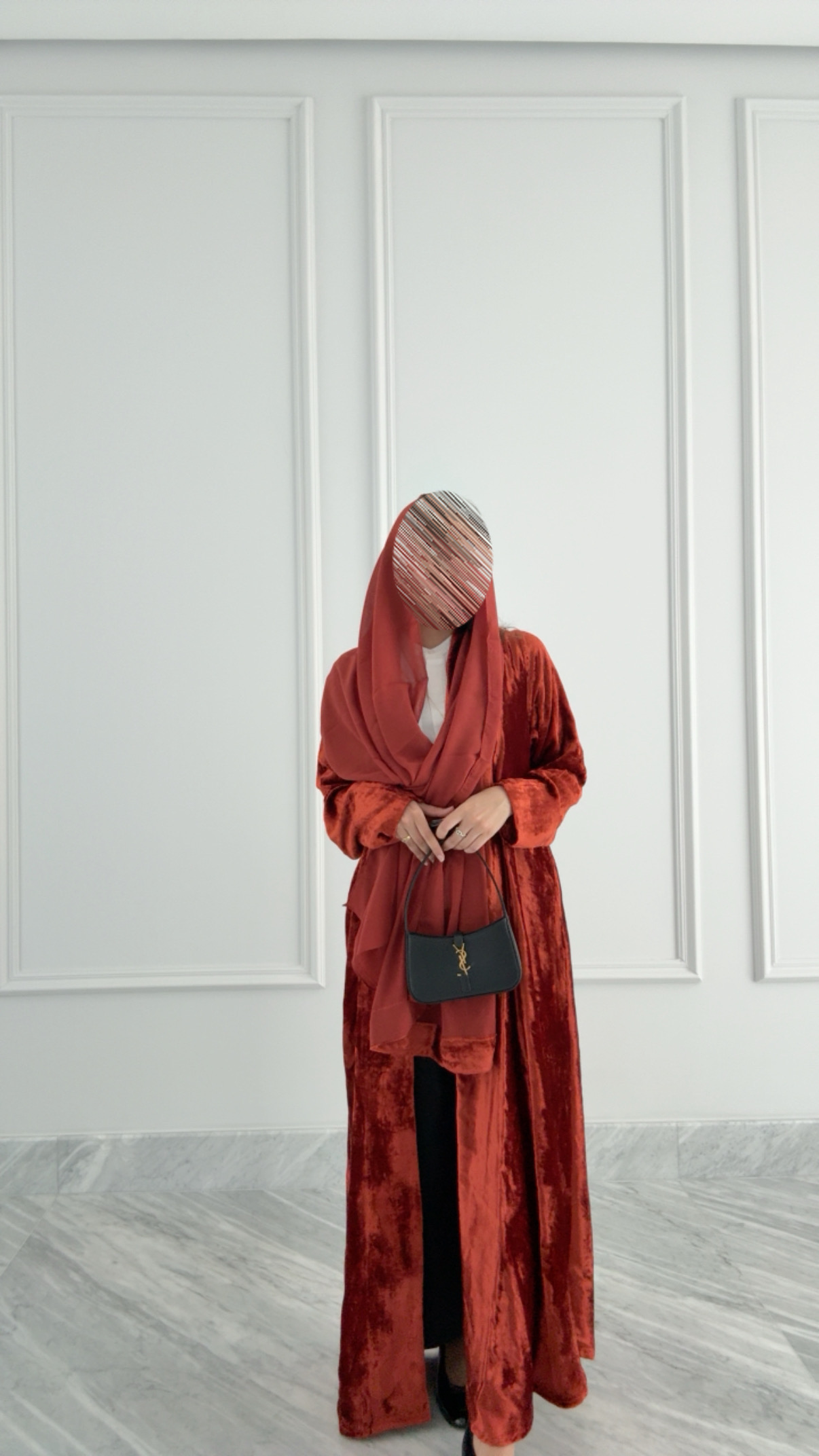 velvet abaya