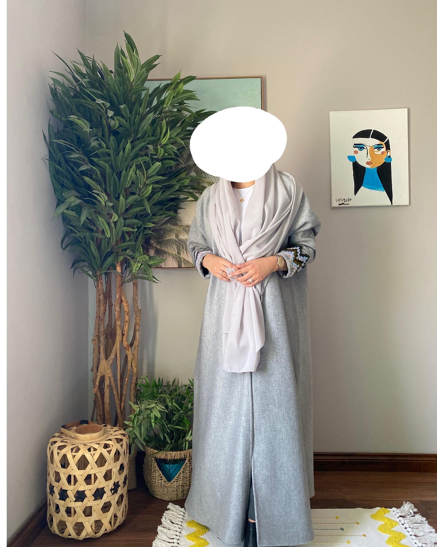 Winter abaya 