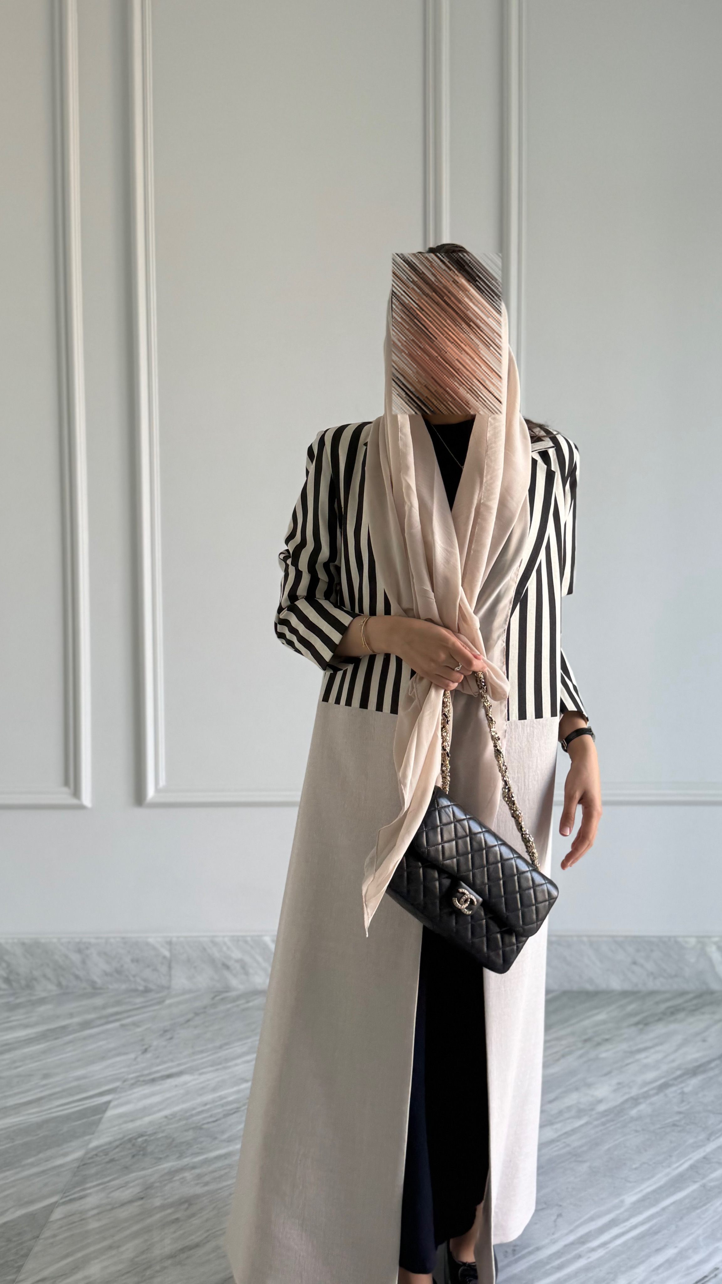 Zebra Abaya