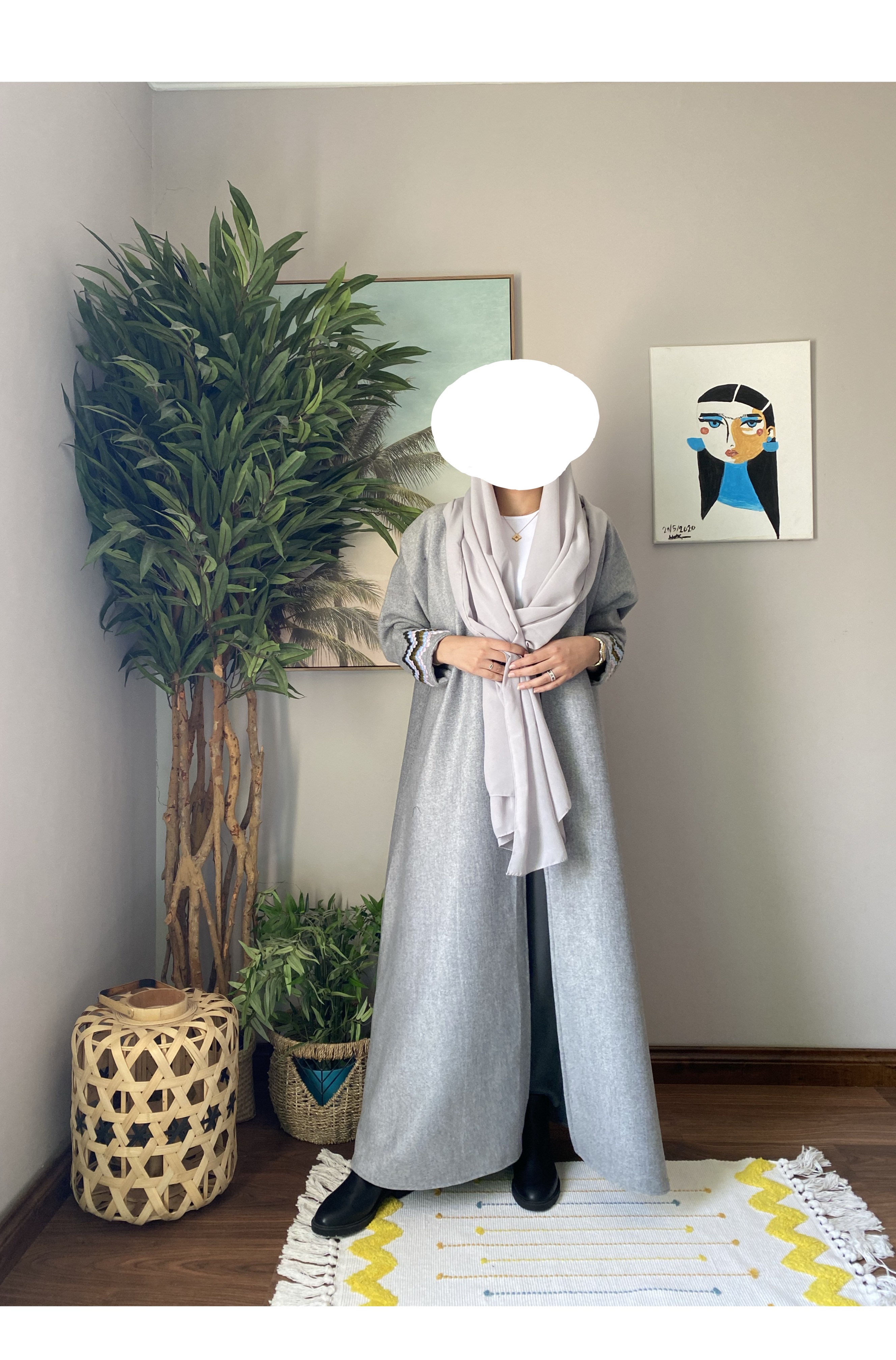 Winter abaya 
