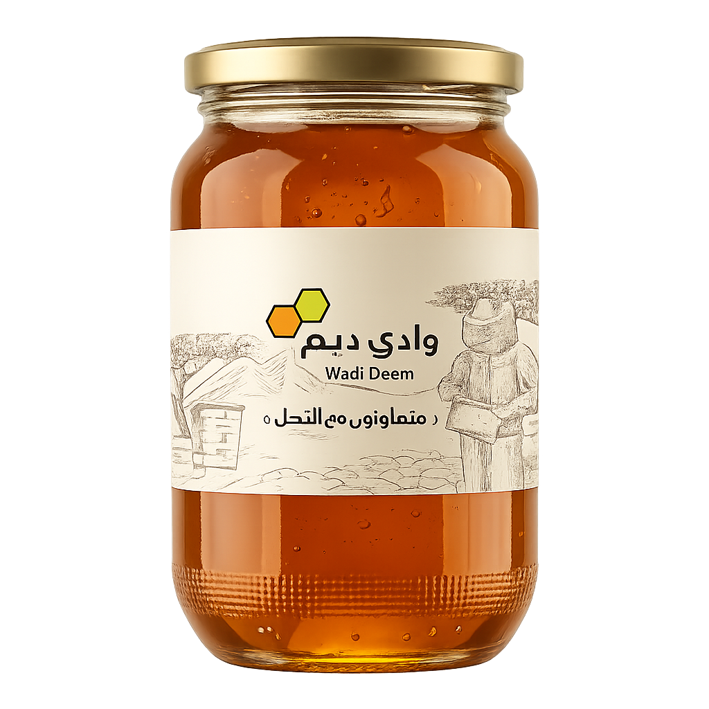 عبوة عسل البرسوبس من وادي ديم