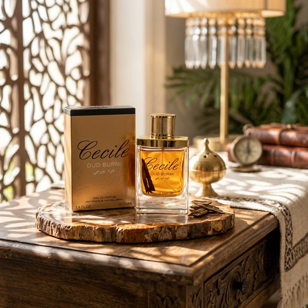  عطر عود بورمي ذهبي 100 مل 