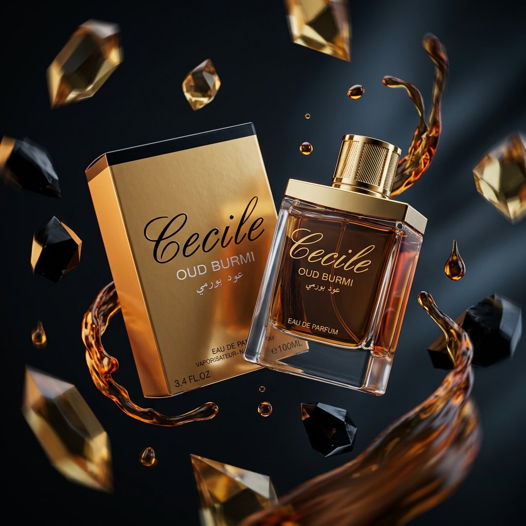  عطر عود بورمي ذهبي 100 مل 