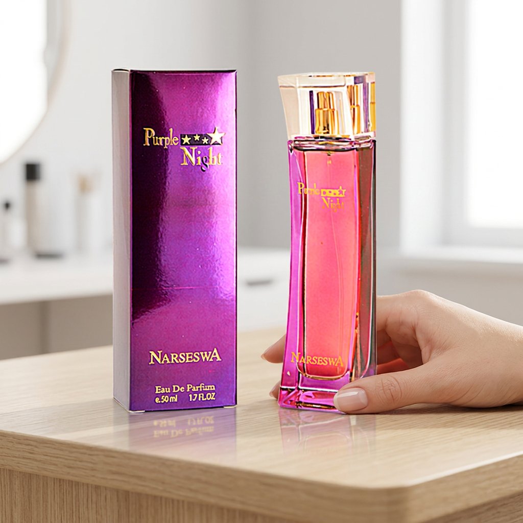  PERFUME PURPLE NIGHT FOR WOMEN 50 ML 