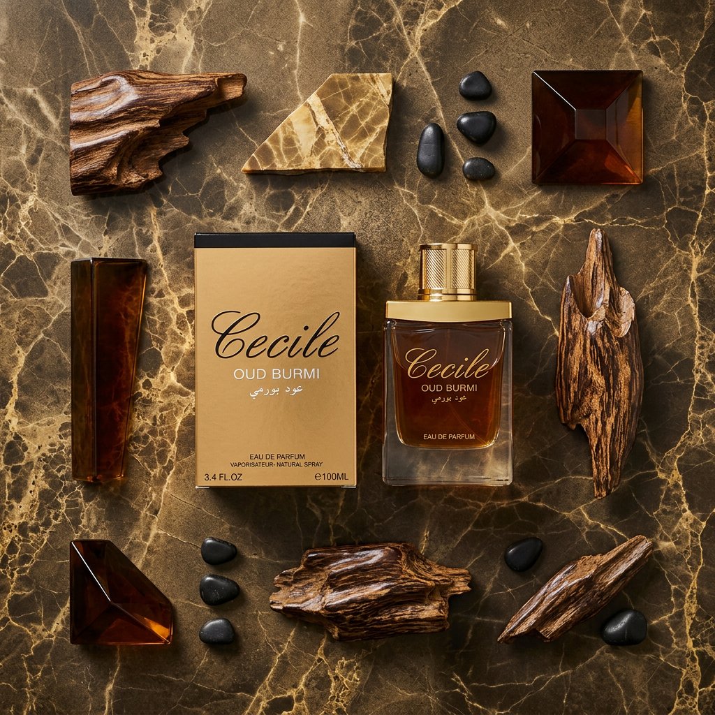  عطر عود بورمي ذهبي 100 مل 