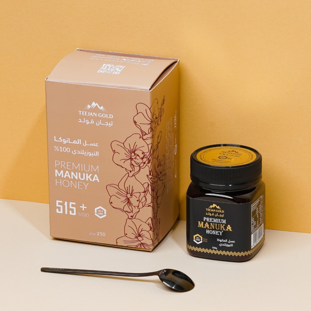  عسل المانوكا النيوزيلندي UMF 15+ قوة مضادات 515+ 