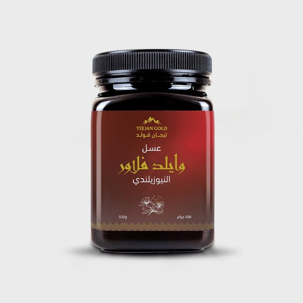  عبوة عسل وايلد فلاور النيوزيلندي 