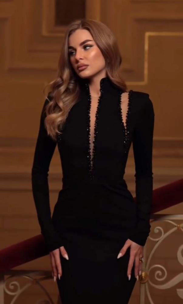 فستانG52626 - XXXL