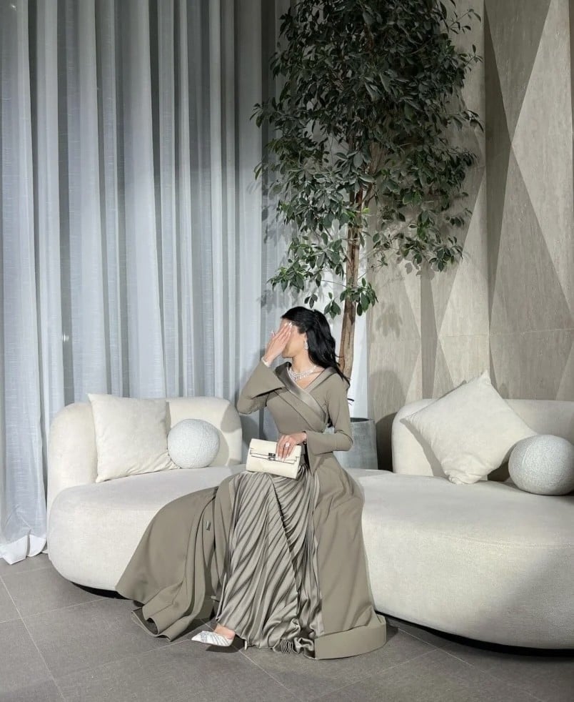 فستان ساتر وانيق - 3XL