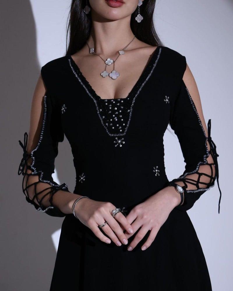 فستان_Aljawhara 2080 - 3XL