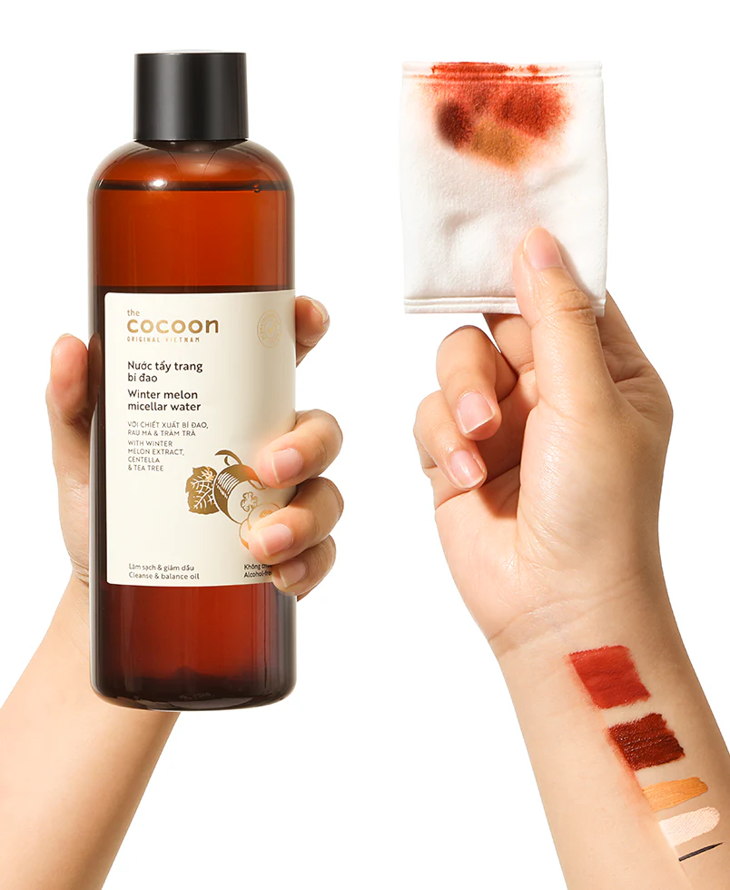  مزيل مكياج - ماء ميسيلار بالقرع الشتوى من كوكون 140 مللى 