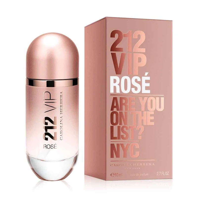 عطر كارولينا هيريرا 212 VIP روز او دو بارفيوم 80مل