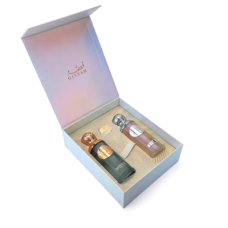 عطر قصة الذهبي والأزرق