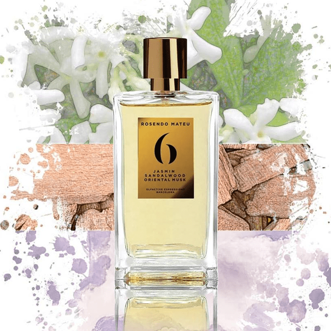 عطر روسيندو ماتيو نمبر 6 جاسمين سانتال وود اورينتال مسك او دو بارفيوم 100مل