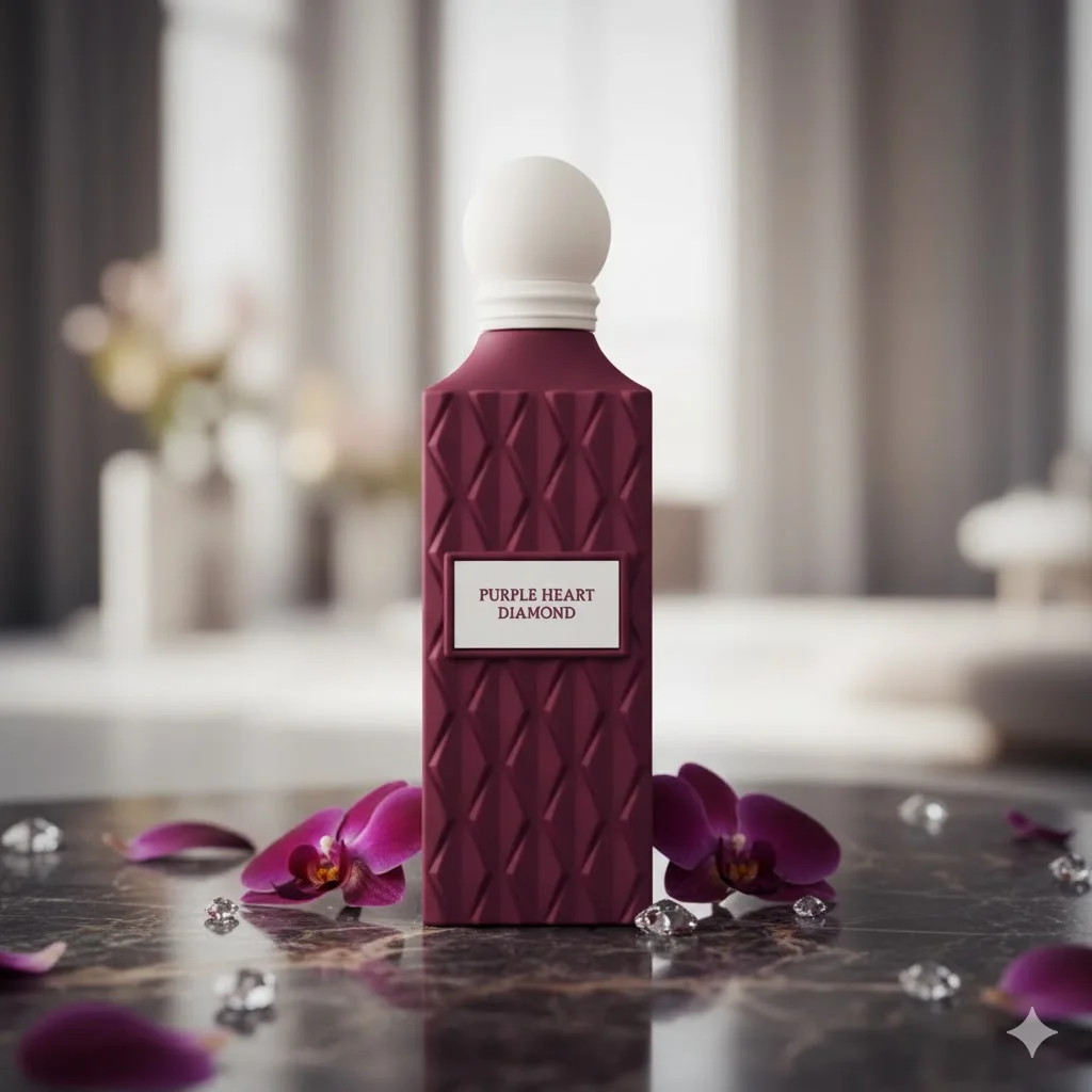 عطر بيربل هارت دايموند للنساء من ابراهيم القرشي-150 مل