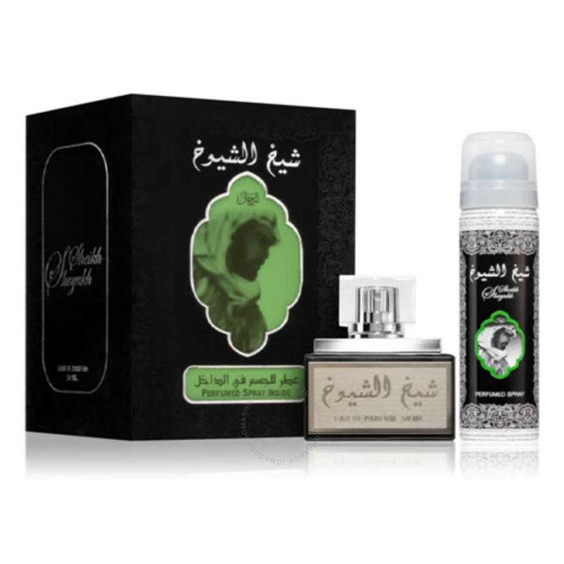 عطر شيخ الشيوخ من لطافة -50مل مع مزيل عرق 