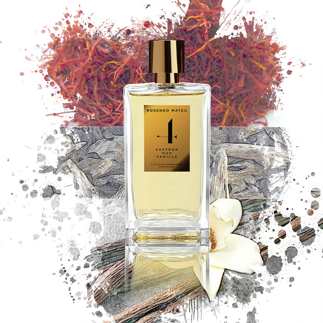 عطر روسيندو ماتيو نمبر 4 سافرون عود فانيلا او دو بارفيوم 100مل