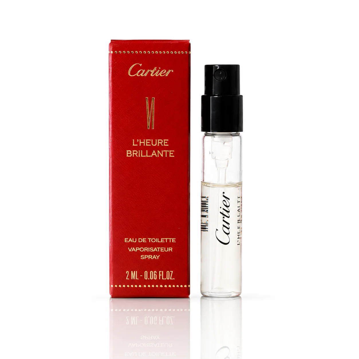 Cartier L'heure Brillante VI Eau de Toilette Sample 2ml