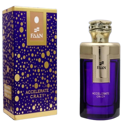 Eccelerate Crazy Unisex Eau de Parfum by Faan 100 ml