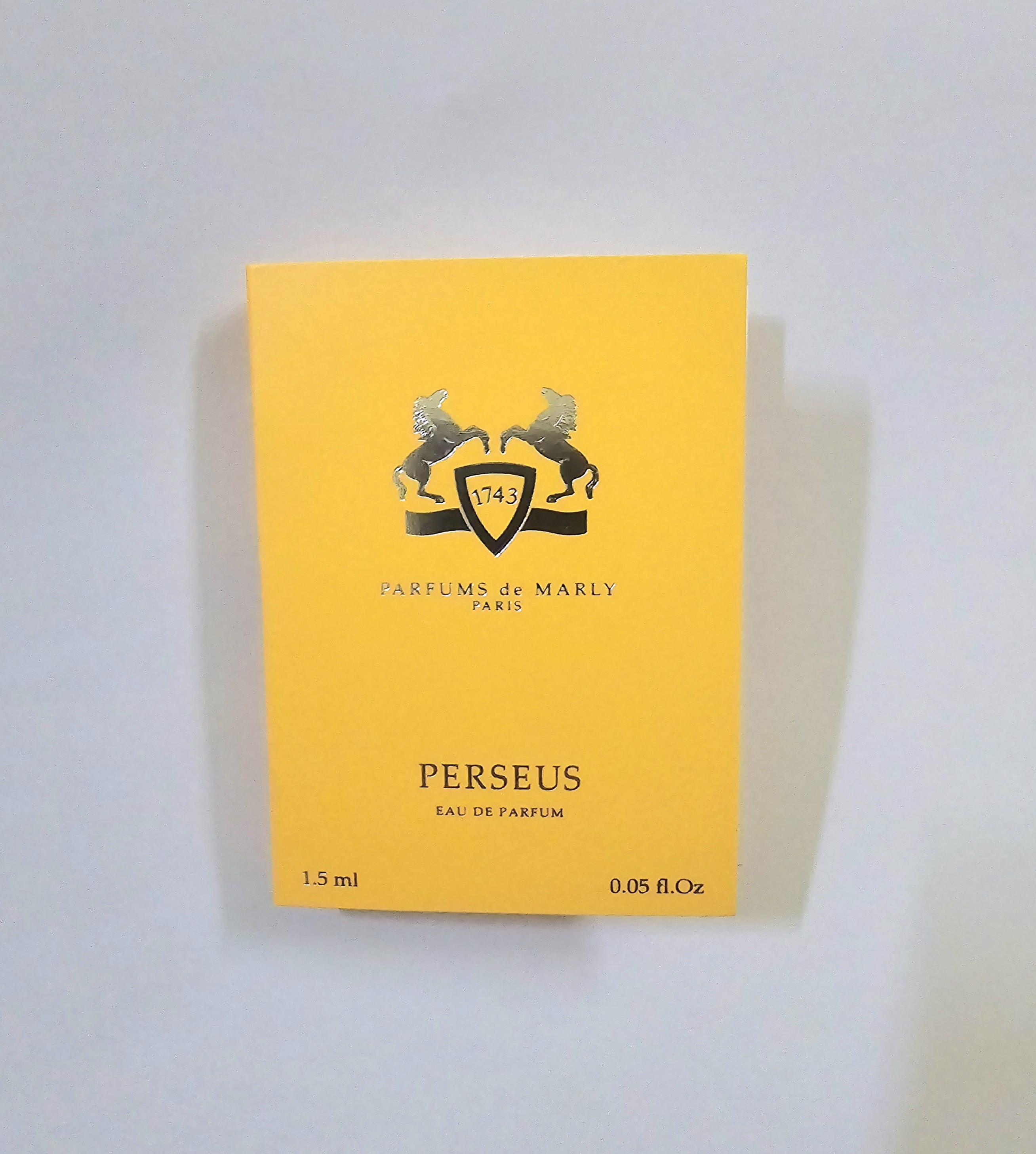 Perseus de Marly perfume sample