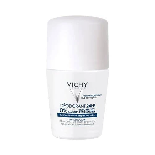 فيشي مزيل العرق لفة على دون الألومنيوم الملح 50ML