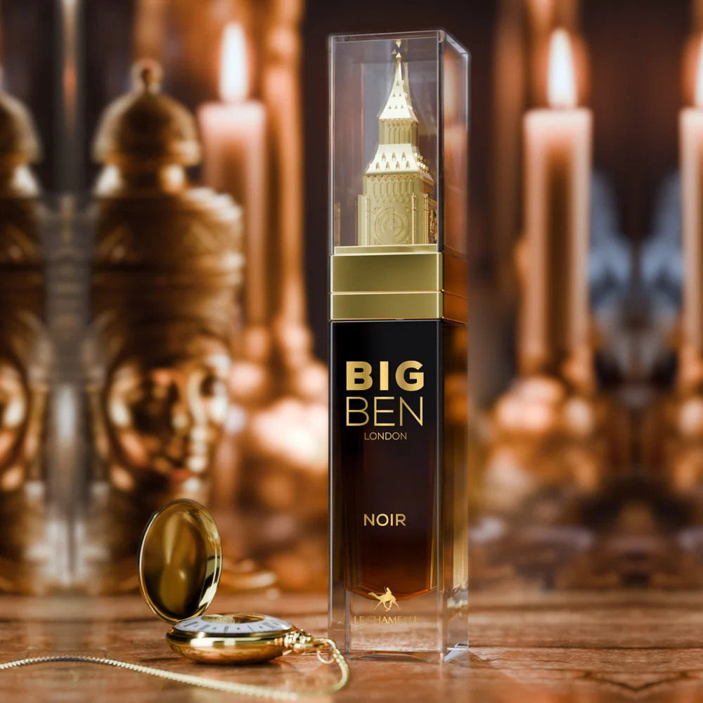 LE CHAMEAU Big Ben London Noir (Unisex) Eau de Parfum – 85ML