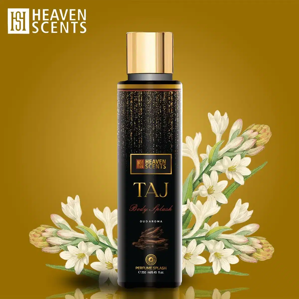 عطر الجسم تاج من هيفن سنتس -250 مل