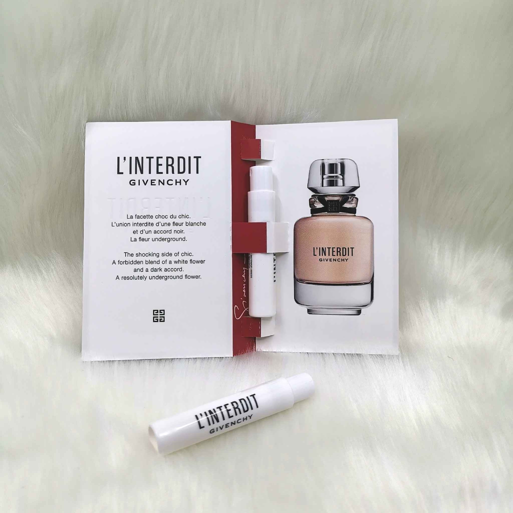 Original sample of L'Intradit Givenchy