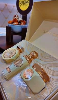 عطر قصة الأبيض