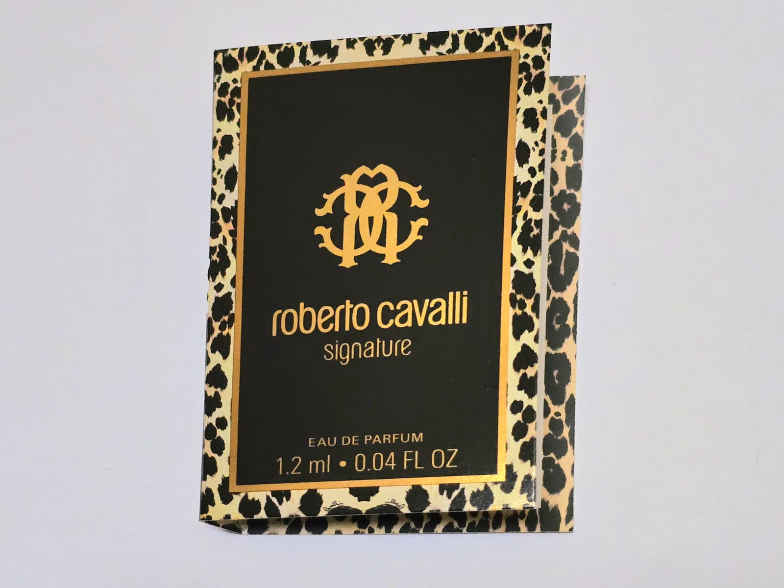 Roberto Cavalli Ladies Signature eau de parfum sample