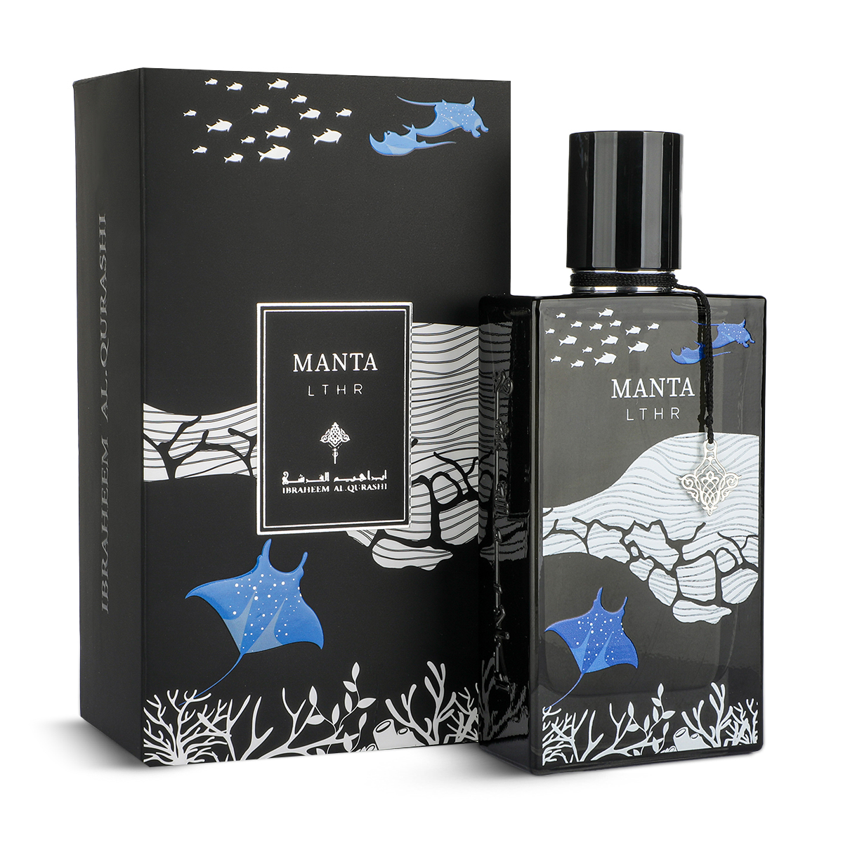 عطر مانتا ليذر المركز من إبراق ابراهيم القرشي - 75 مل
