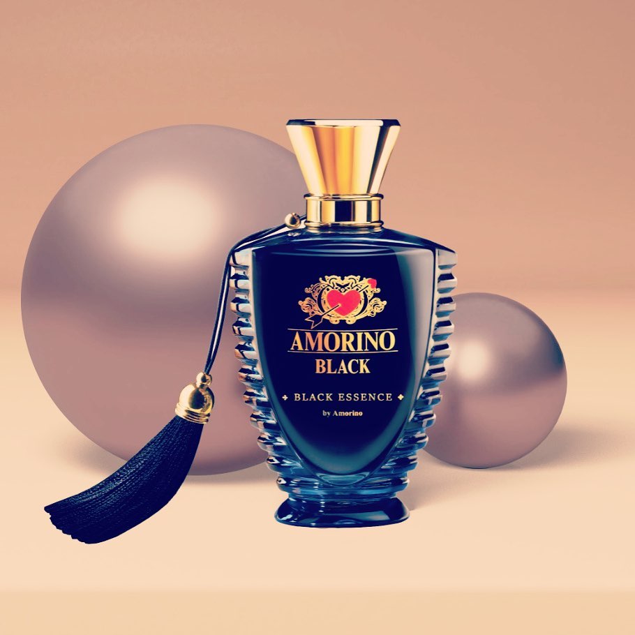 عطر امورينو بلاك ايسنس او دو بارفيوم 100 مل