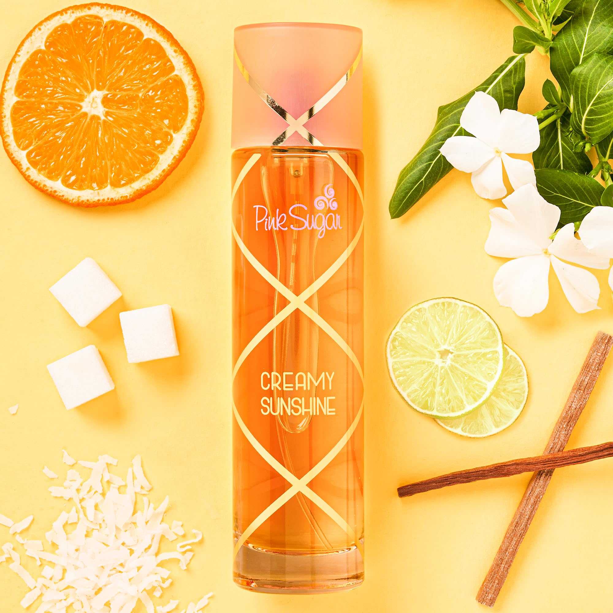 Aqualina Pink Sugar Creamy Sunshine Body Mist - 100ml