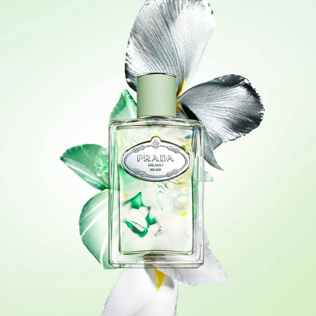 عطر برادا انفيوجن ايريس الاخضر او دو بارفيوم 100مل