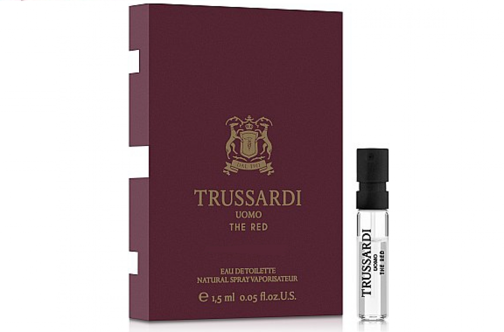 عينة عطر تروساردي أومو ذا ريد