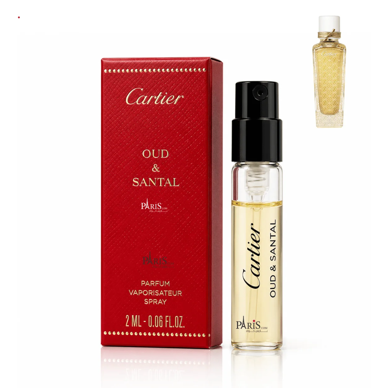 عينة عطر كارتير عود آند سانتال أو دو بارفيوم 2 مل