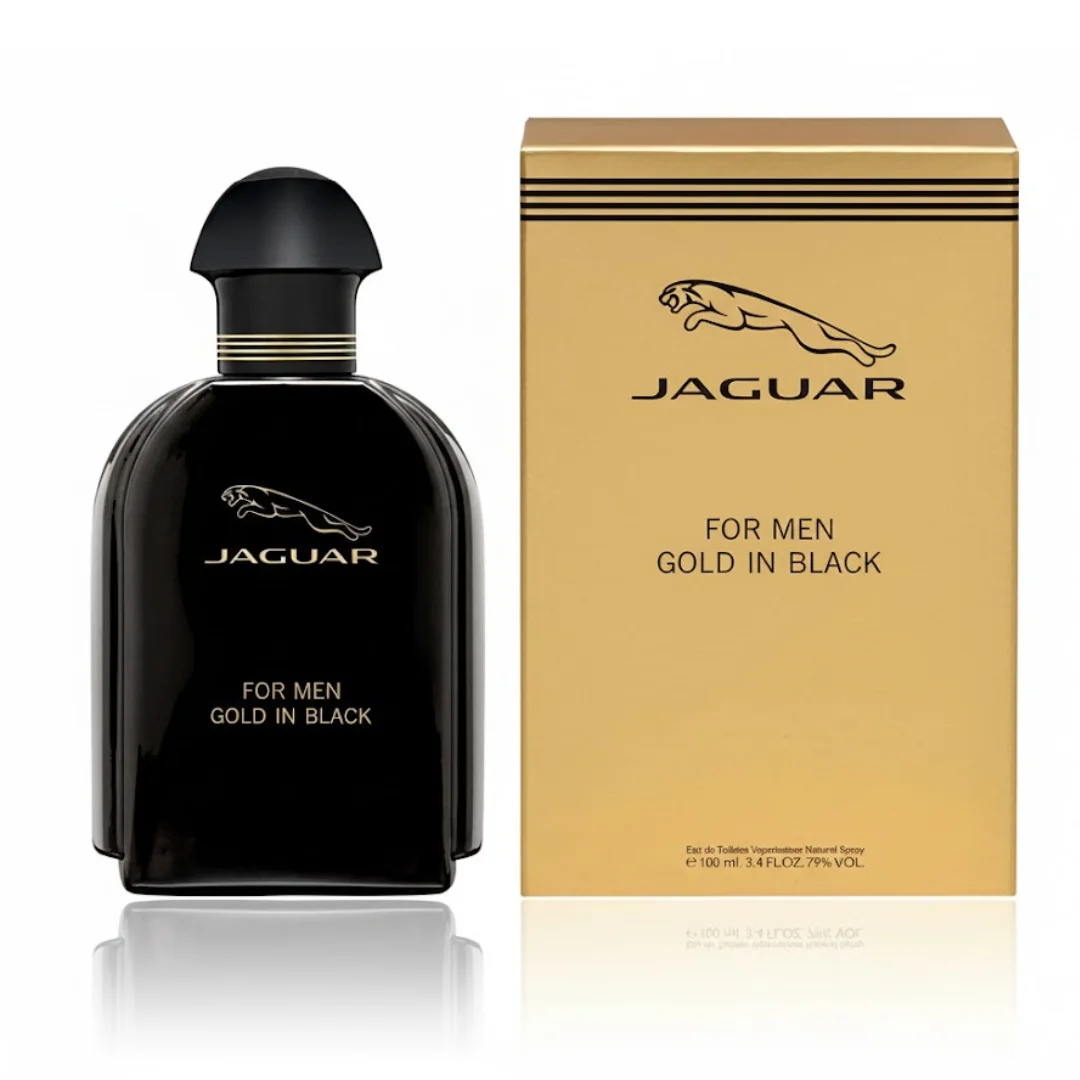 عطر جاكوار قولد إن بلاك الرجالي أو دو تواليت - 100 مل