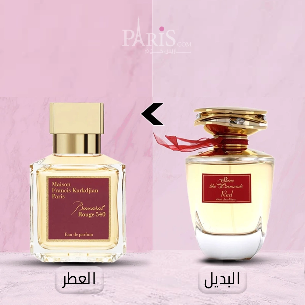 (بديل عطر بكرات روج 540 اكستريت) شاين لايك دايموند او دي بارفيوم -100مل